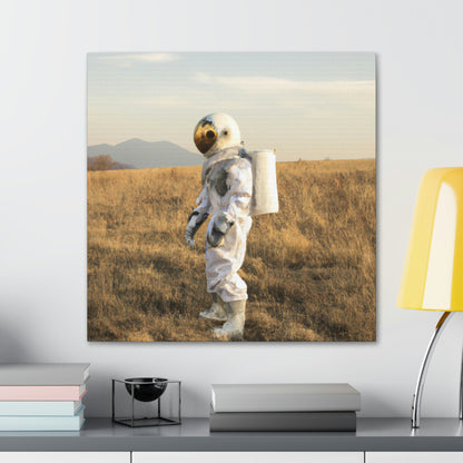 "Die Heimreise eines gestrandeten Astronauten" - The Alien Canva