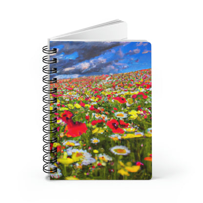 "Un maravilloso recorrido por el esplendor floral" - The Alien Spiral Bound Journal