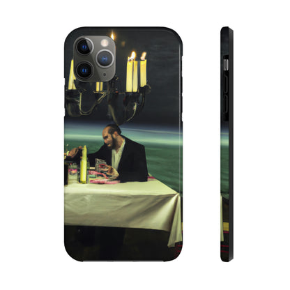 "A Beacon of Romance: An Intimate Candlelit Dinner in a Forgotten Lighthouse" - The Alien Tough Phone Cases