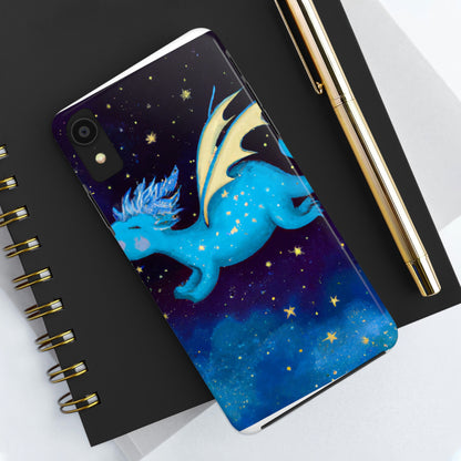 "Drifting Among the Stars: The Story of a Baby Dragon" - The Alien Tough Phone Cases