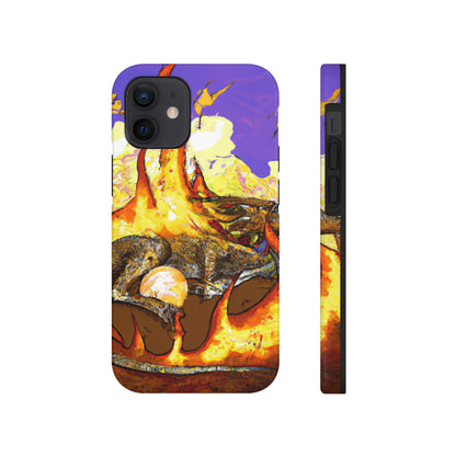 „Ein schlummernder Drache in höllischer Umarmung“ – The Alien Tough Phone Cases