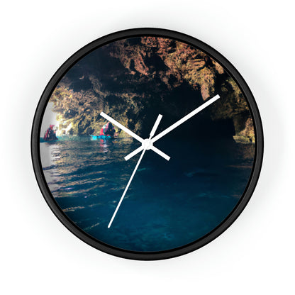 The Diving Depths of the Oceanic Cave - The Alien Wall Clock