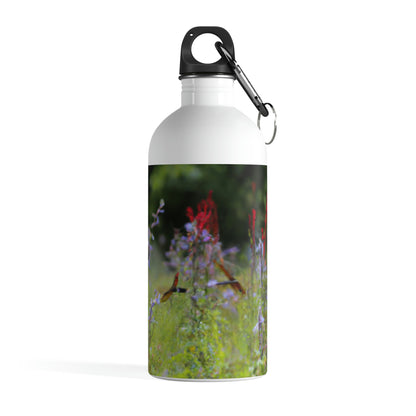 "The Dragonfly Ball in the Wildflower Meadow" - The Alien Stainless Steel Water Bottle