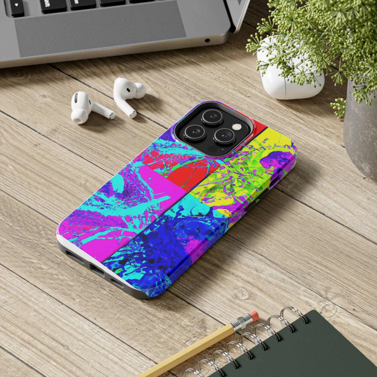 "A Rainbow of Feathered Friends" - The Alien Tough Phone Cases