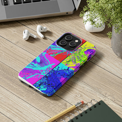 "Ein Regenbogen aus gefiederten Freunden" - Die Alien Tough Phone Cases