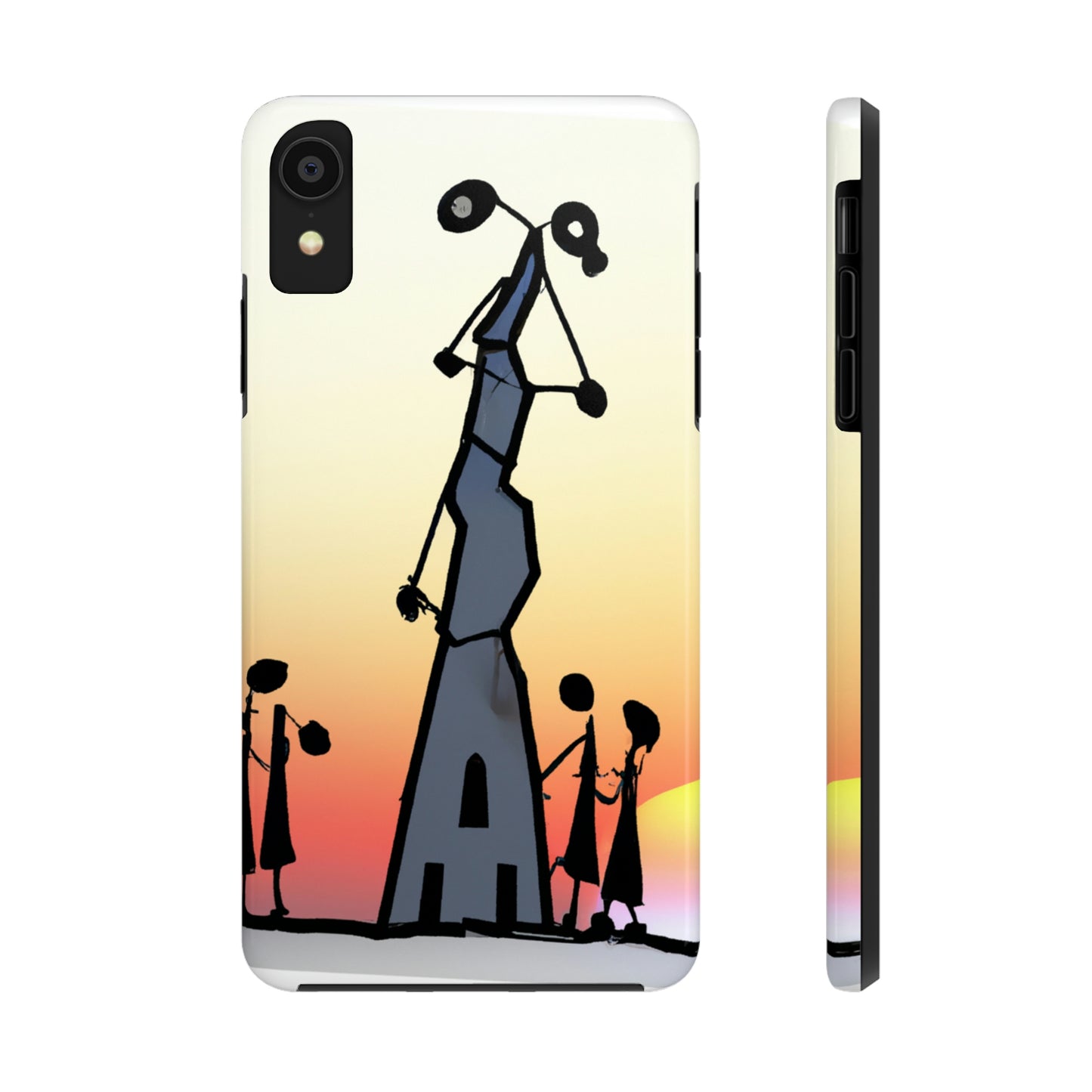 "Forgotten in the Sunset" - The Alien Tough Phone Cases