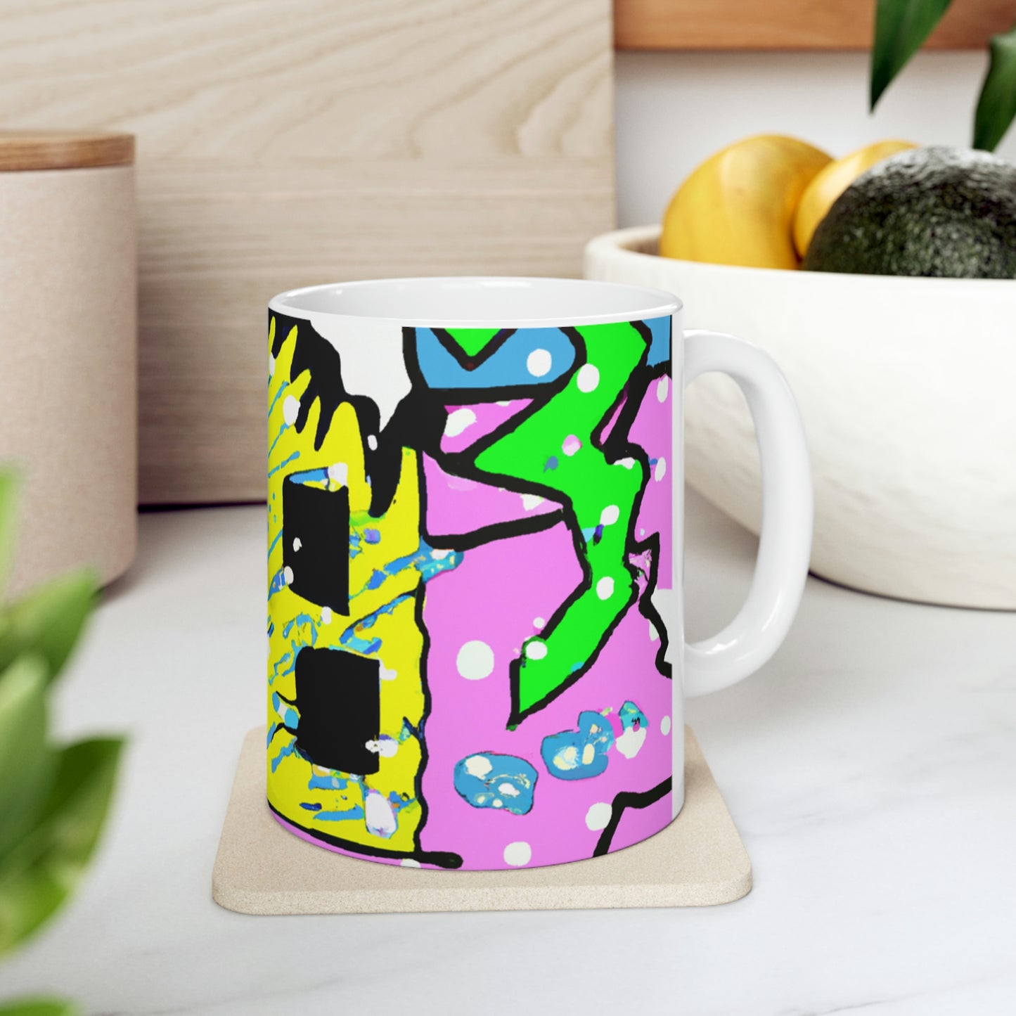 "Desolate Winter Dwelling" - The Alien Ceramic Mug 11 oz