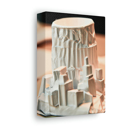 "Urban Sculpture in 3-Dimensions" - Canvas