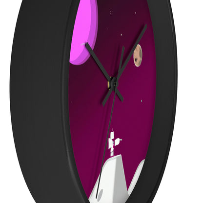 "A Moon Odyssey: Exploring Another World" - The Alien Wall Clock