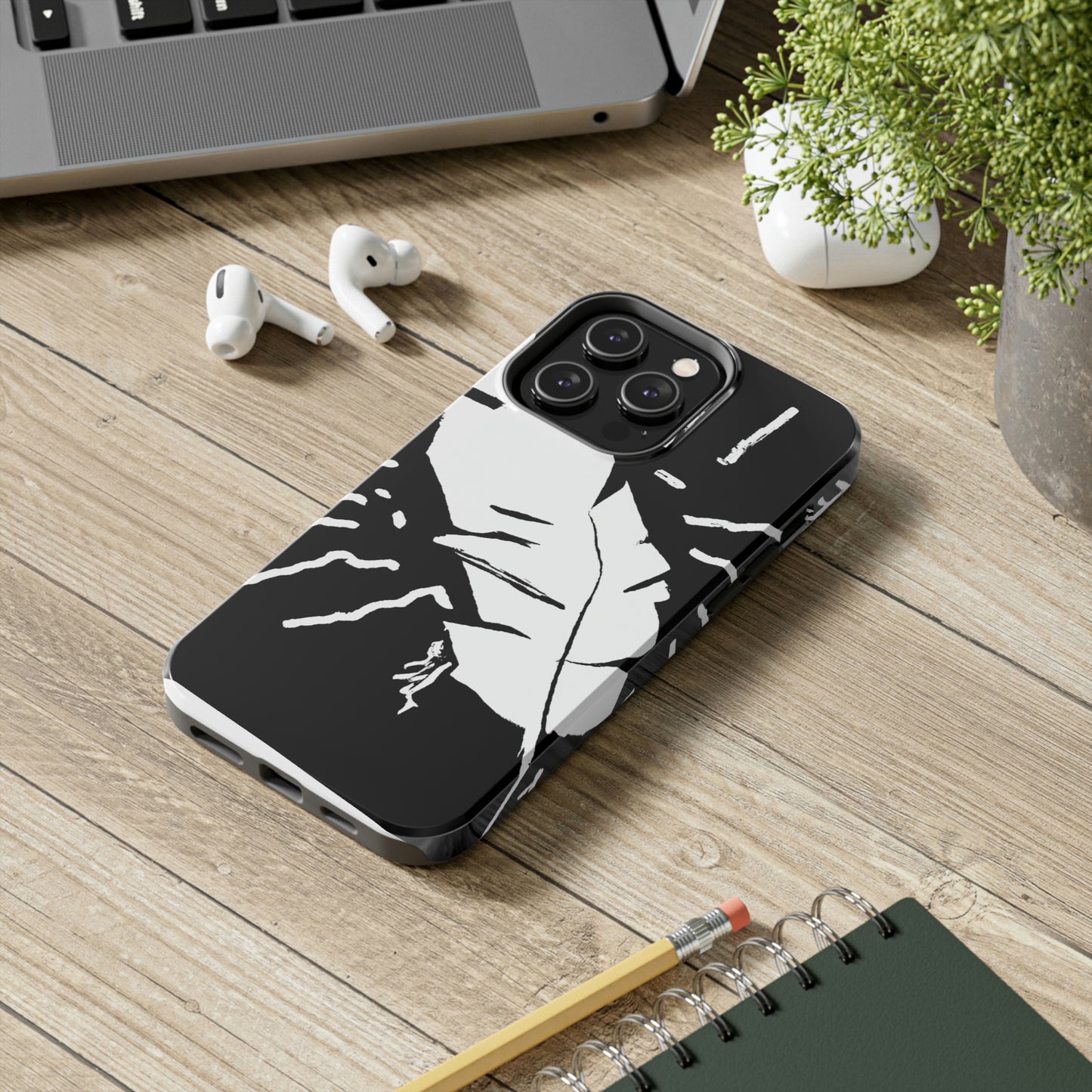 Lost in the Shadows: The White Feather's Journey - The Alien Tough Phone Cases