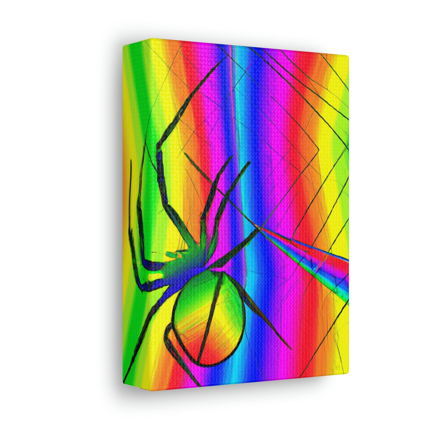 "A Spinnerette's Prismatic Web" - The Alien Canva