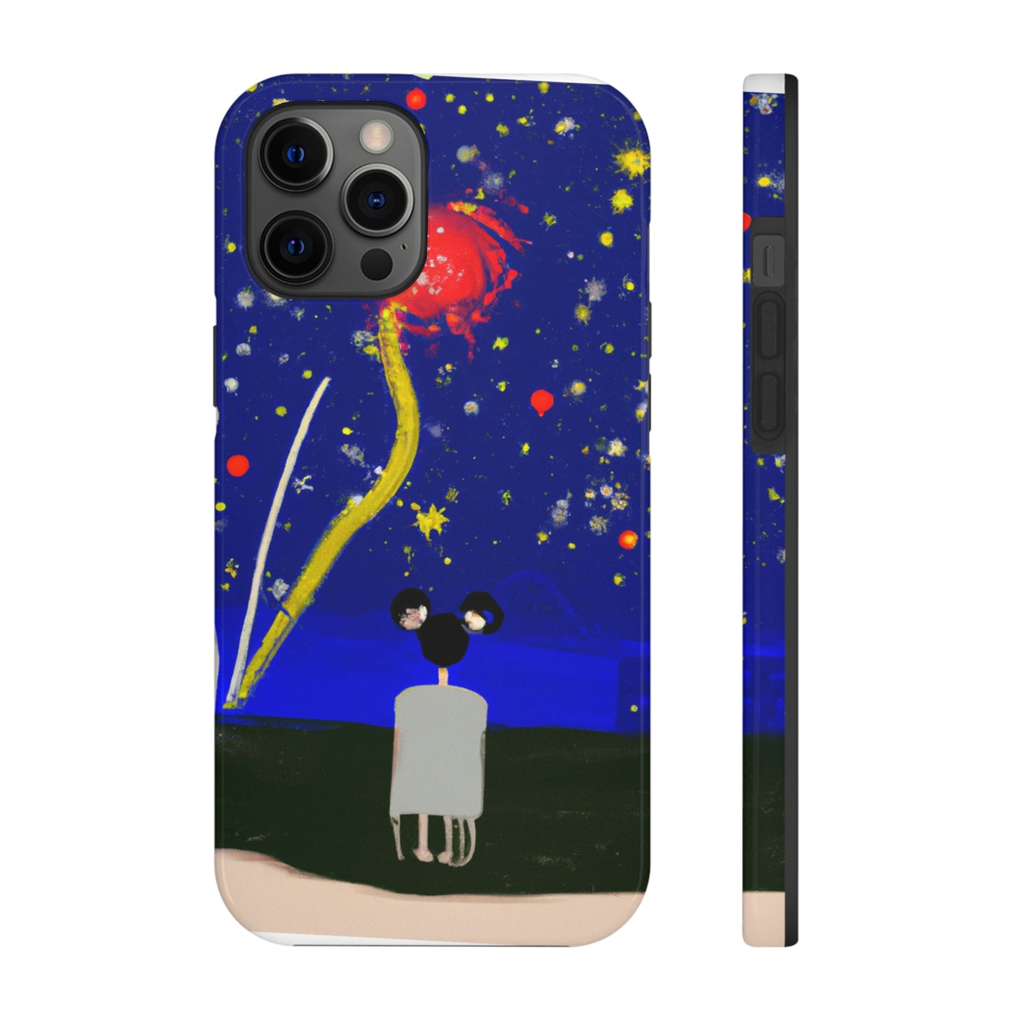 "A Spark of Solitude" - The Alien Tough Phone Cases