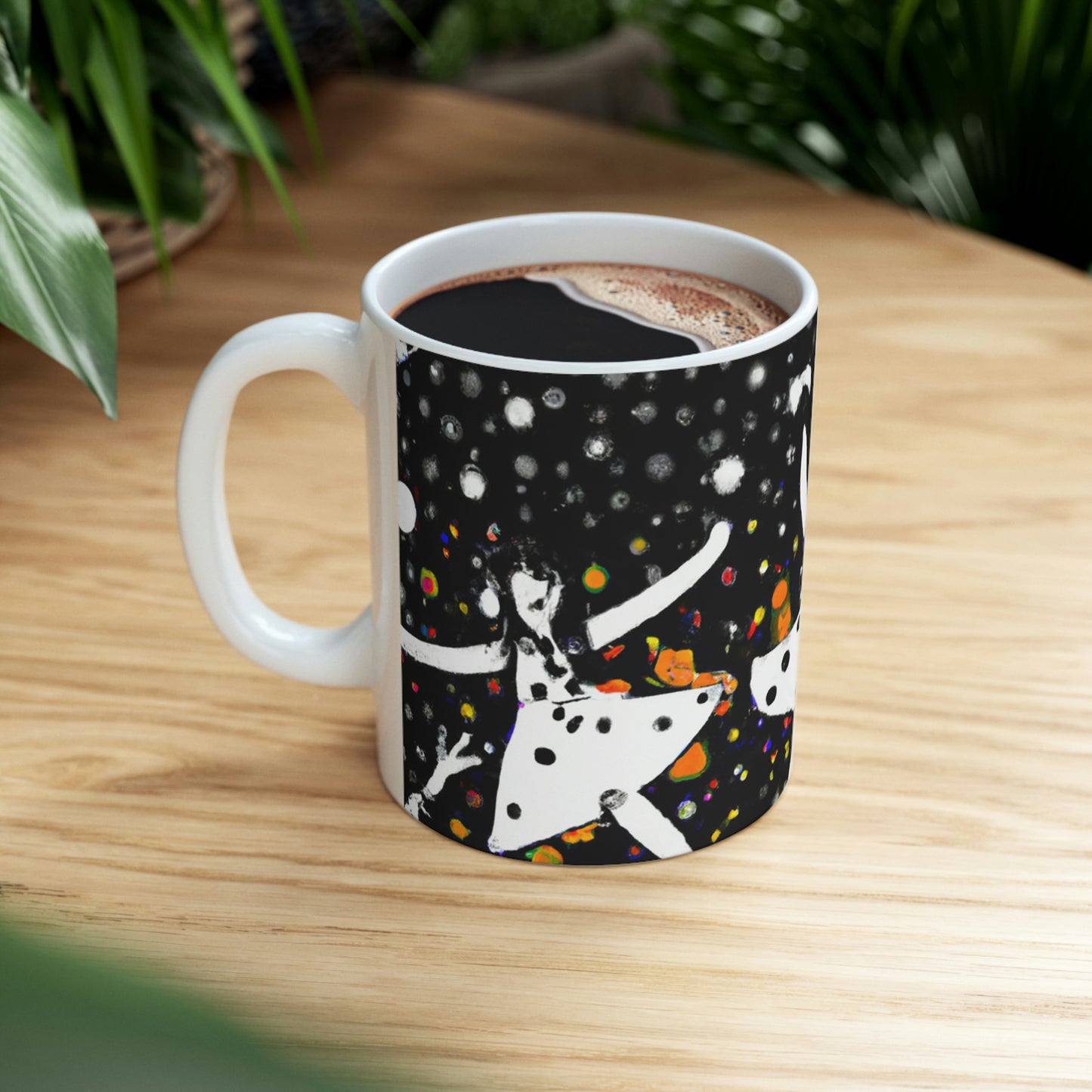 Twinkling Starlight Dance of the Fairies - The Alien Ceramic Mug 11 oz