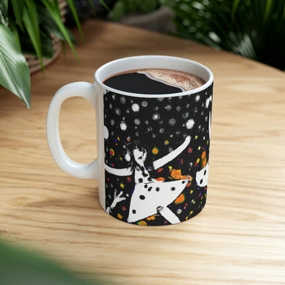 Twinkling Starlight Dance of the Fairies - The Alien Taza de cerámica 11 oz