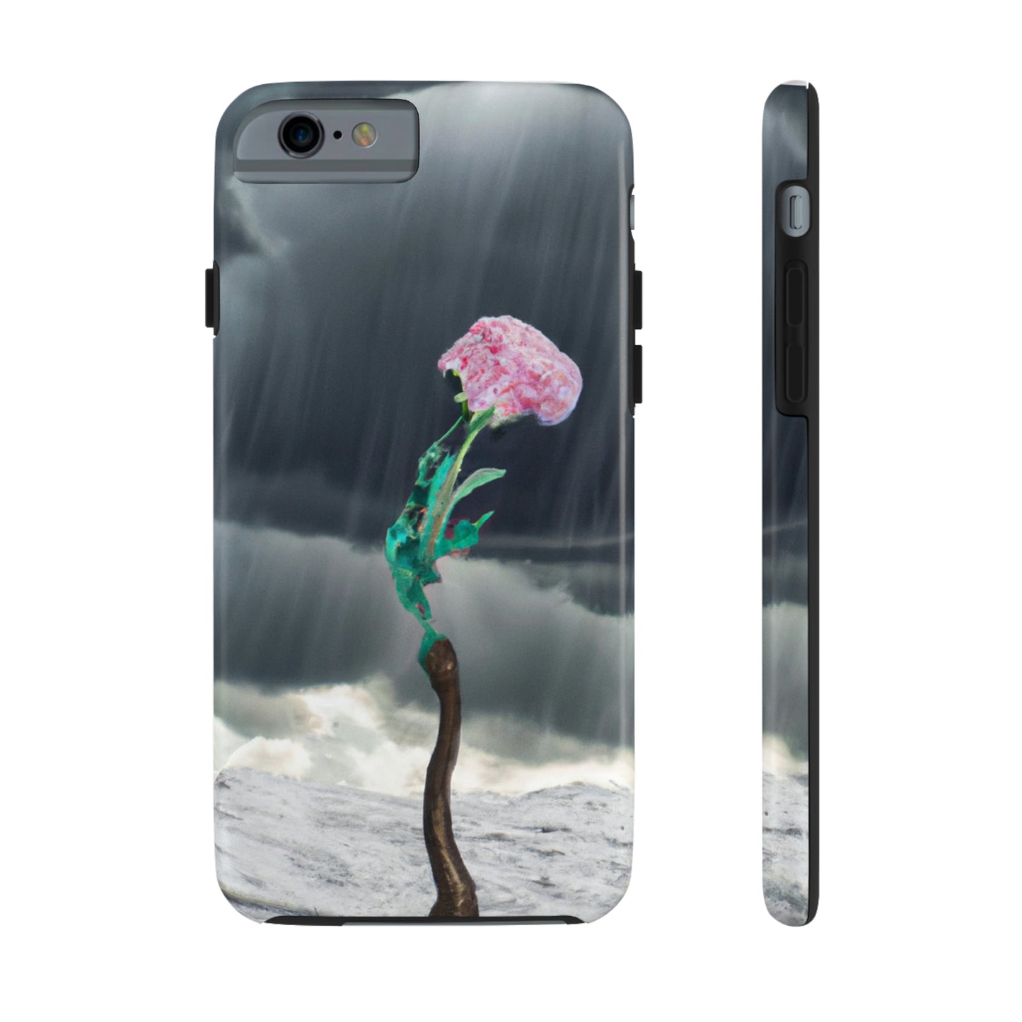 "Aight Against the Storm: Die Geschichte einer einsamen Blume" - Die Alien Tough Phone Cases