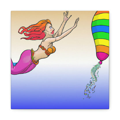 "The Mermaid's Rainbow Chase" - The Alien Canva