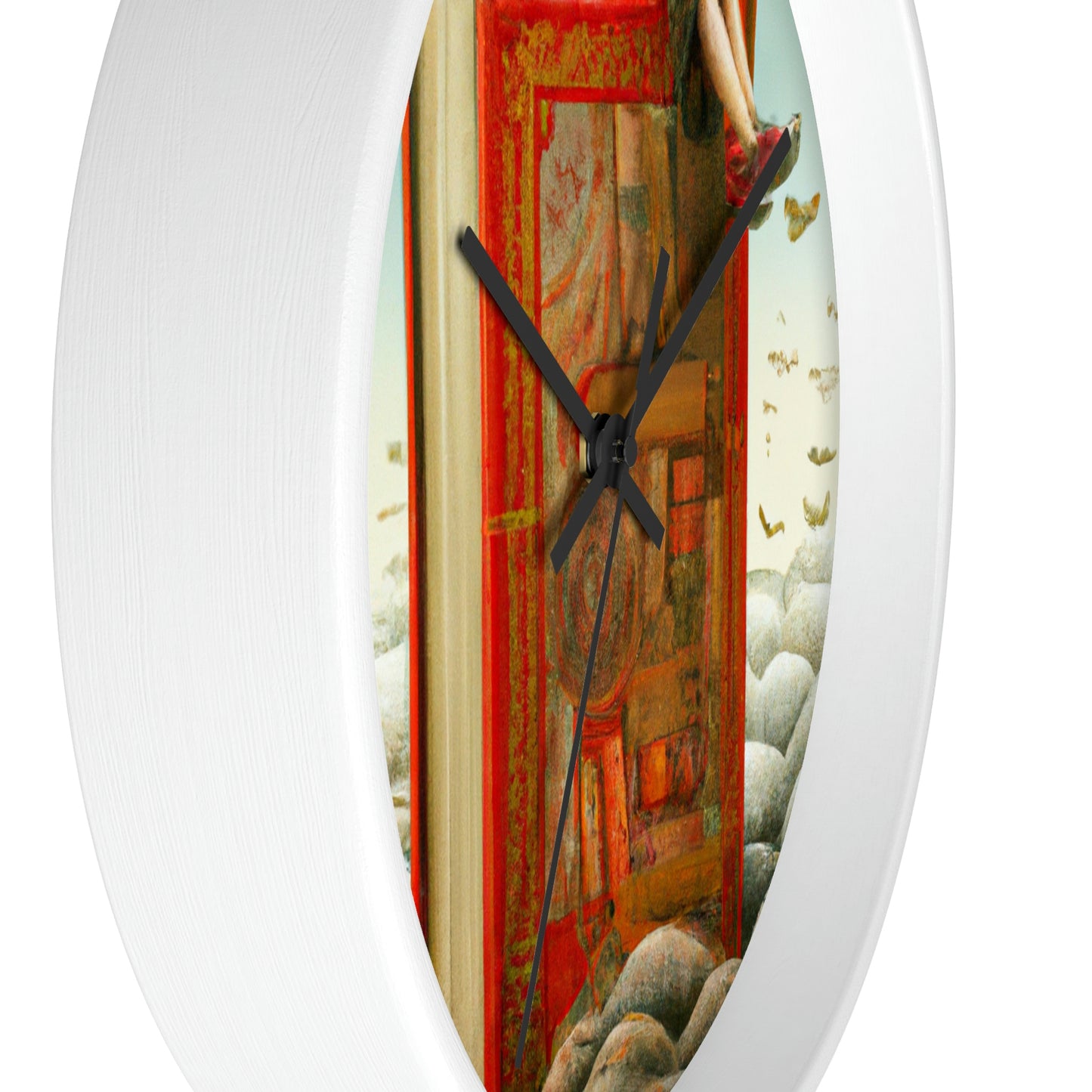 "Cradled by Knowledge" - The Alien Wall Clock