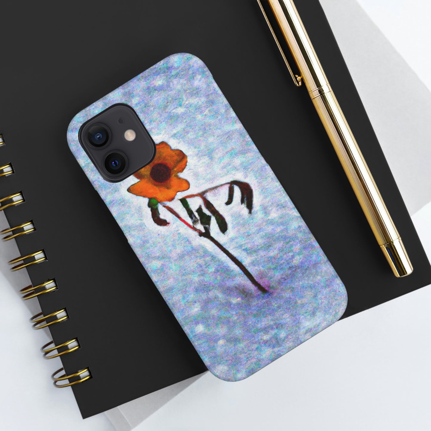 "Eine Blume, die sich weigert zu zittern" - Die Alien Tough Phone Cases