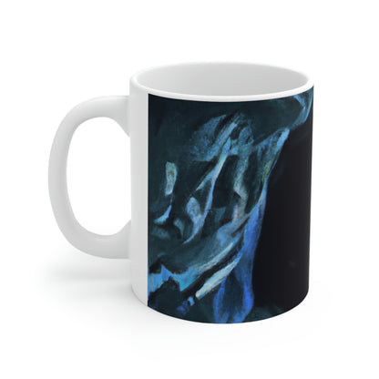 "Escape from the Icy Depths" - The Alien Ceramic Mug 11 oz