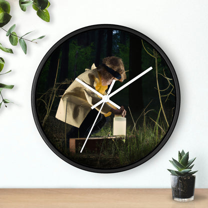 "The Mystery of the Hidden Lab" - The Alien Wall Clock