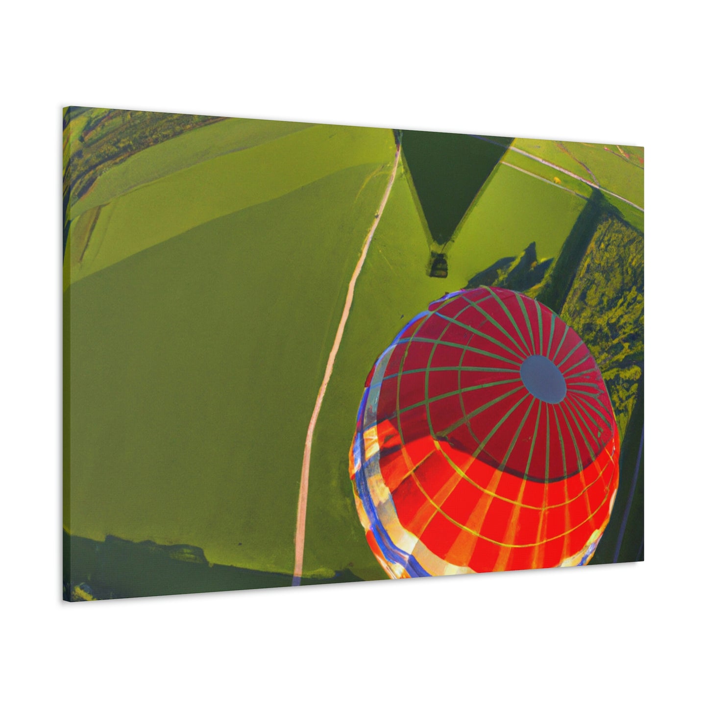 "A View From Above: Exploring the Globe in a Hot Air Balloon" - The Alien Canva