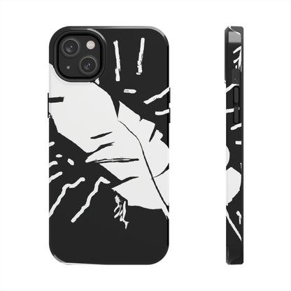 Lost in the Shadows: The White Feather's Journey - The Alien Tough Phone Cases