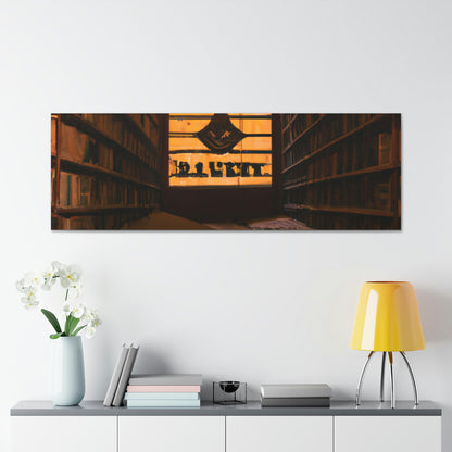 "La biblioteca olvidada del desierto" - The Alien Canva