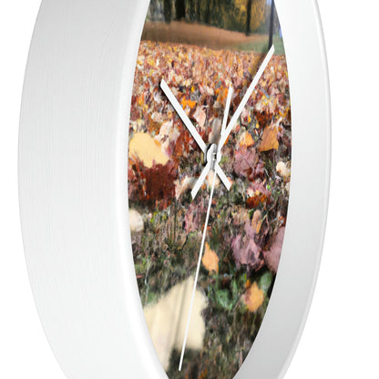 "Autumn's Forgotten Mystery" - The Alien Wall Clock