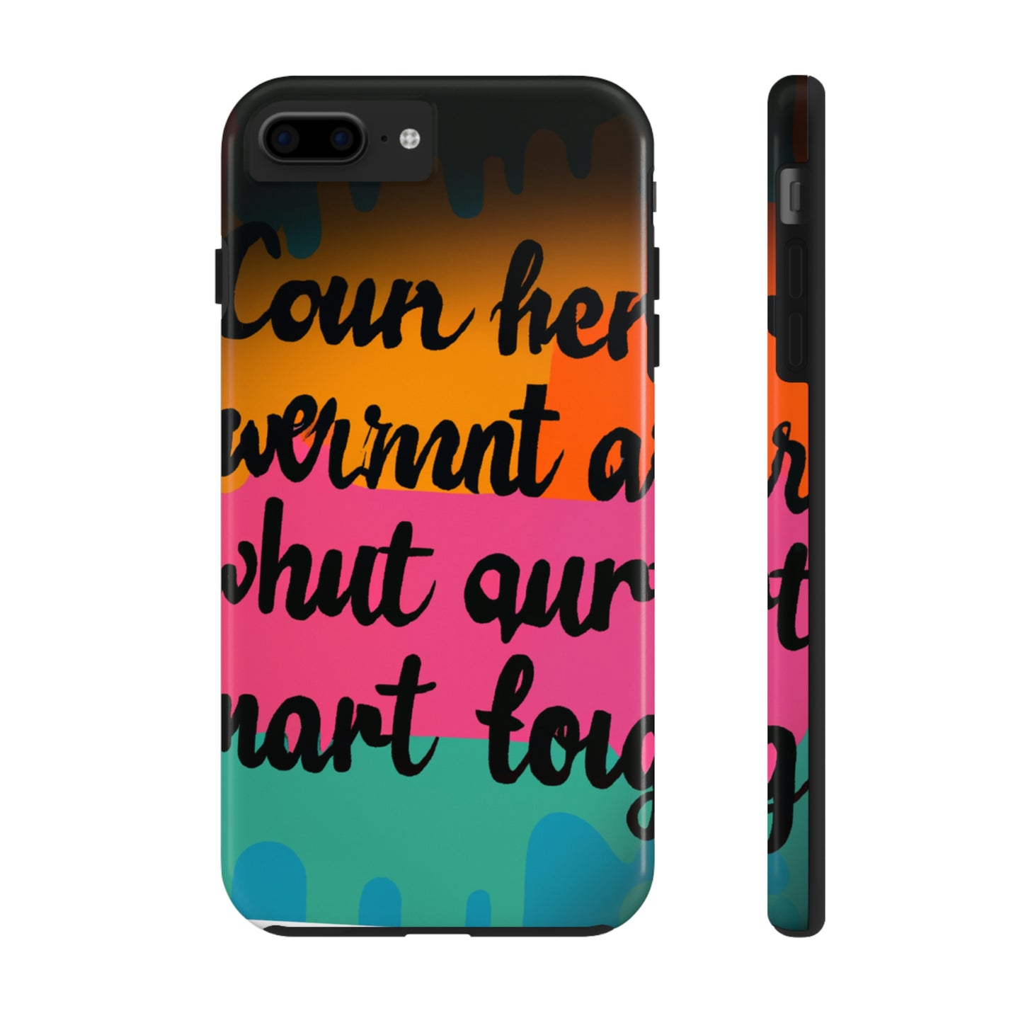 "Brave in the Face of Nightmares" - Die Alien Tough Phone Cases