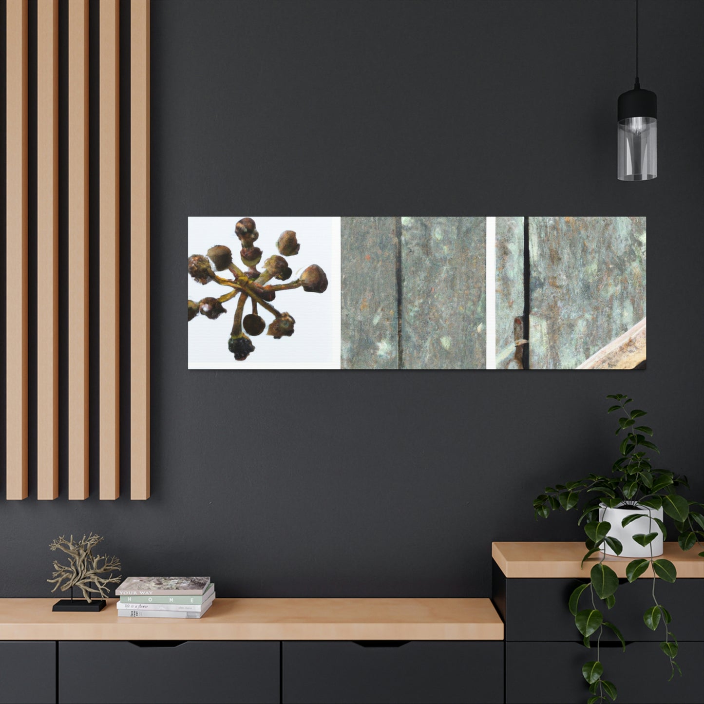 "Nature's Treasures: Celebrating the Beauty of Everyday Objects" - Canvas