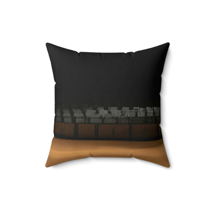 "Last Dance Before the Curtain Closes" - The Alien Square Pillow