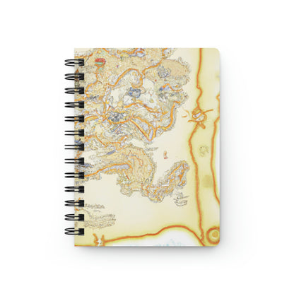 "The Mystical Map of Unfathomable Journeys" - The Alien Spiral Bound Journal