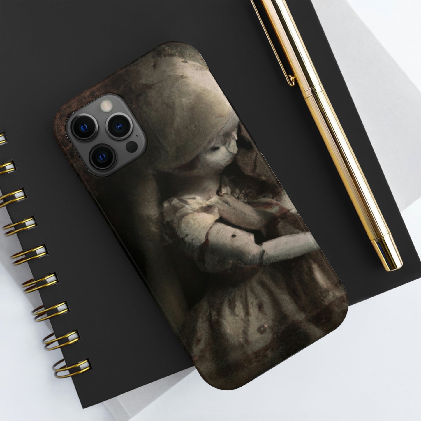 "A Melancholy Tango of Two Dolls" - The Alien Tough Phone Cases