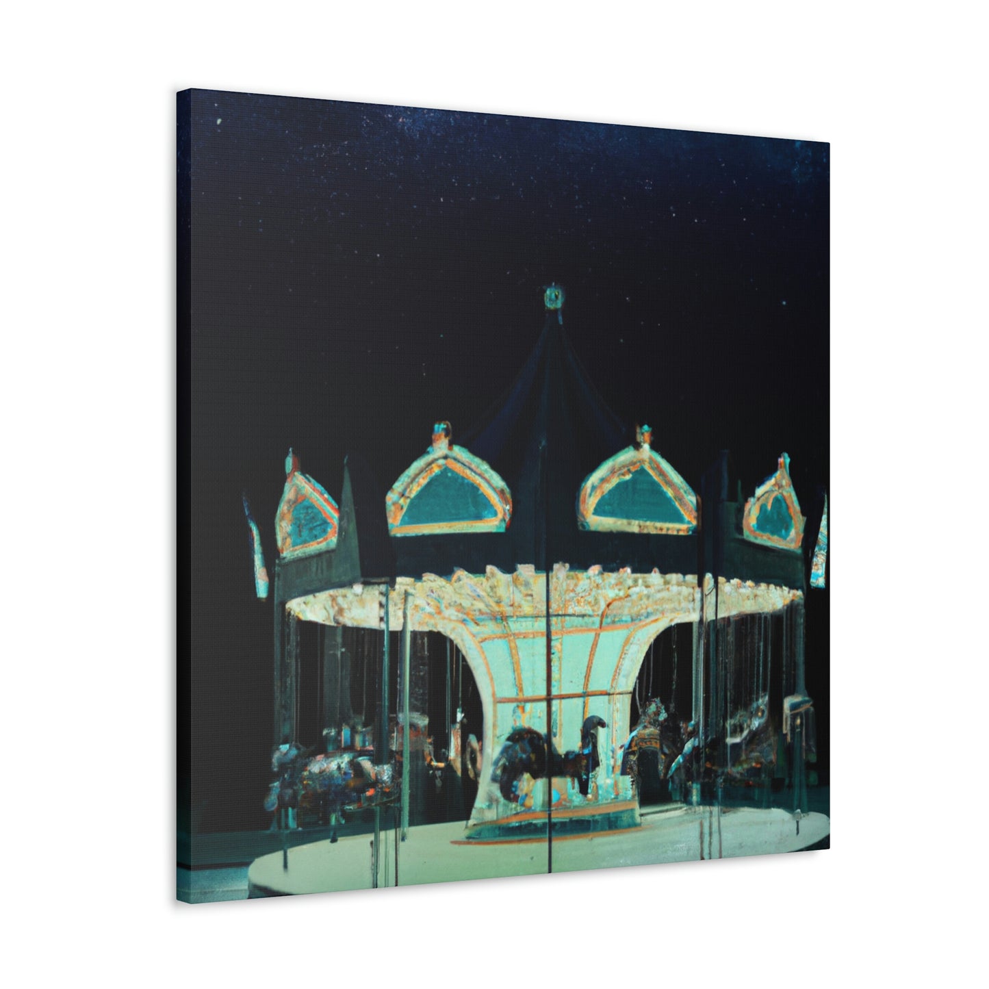 "A Lonesome Carousel Under Shining Stars" - The Alien Canva