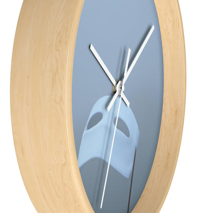 "The Ghostly Mask in the Foggy Sea". - The Alien Wall Clock