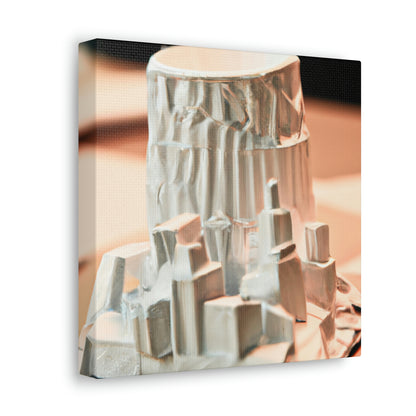 "Urban Sculpture in 3-Dimensions" - Canvas