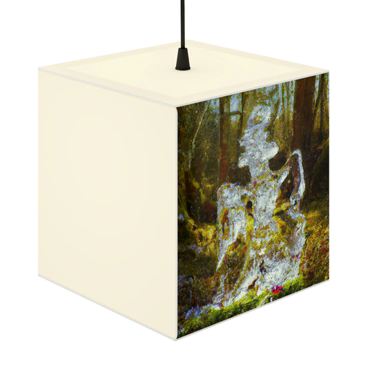 "Frozen Mystery in the Woods" - The Alien Light Cube Lamp