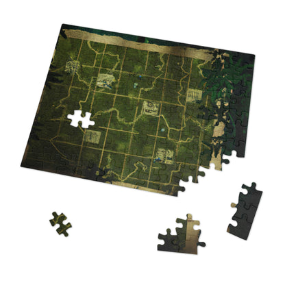 "The Enchanted Forest Map" - The Alien Jigsaw Puzzle