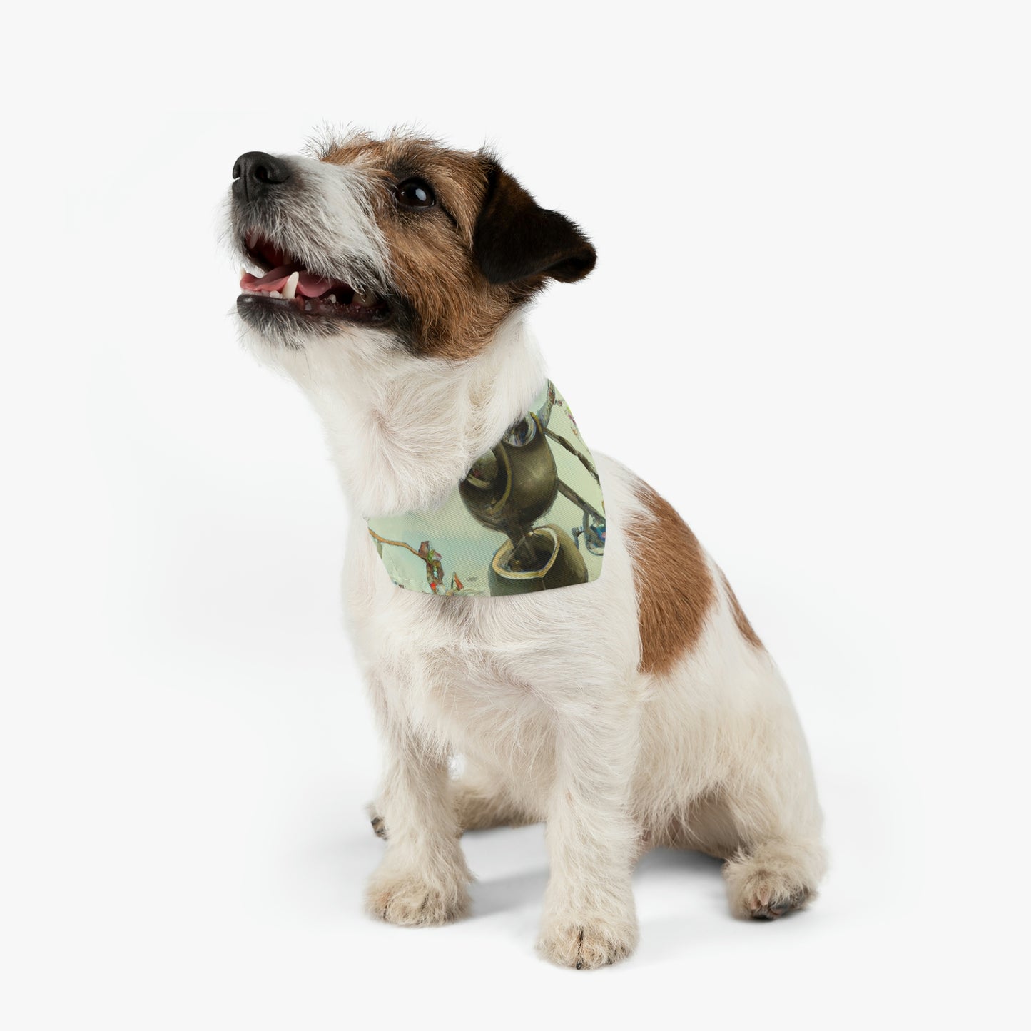 Robot Rejuvenates the Wilds - The Alien Pet Bandana Collar