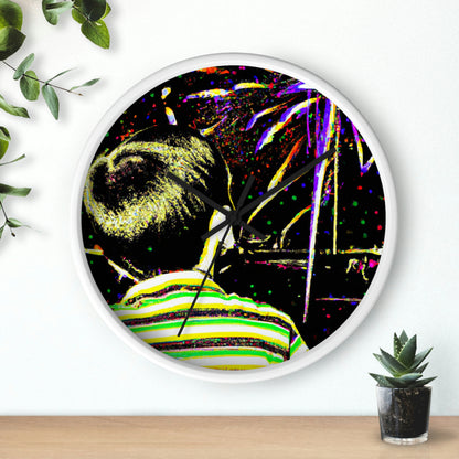 "A Nighttime Spectacle of Wonder" - The Alien Wall Clock