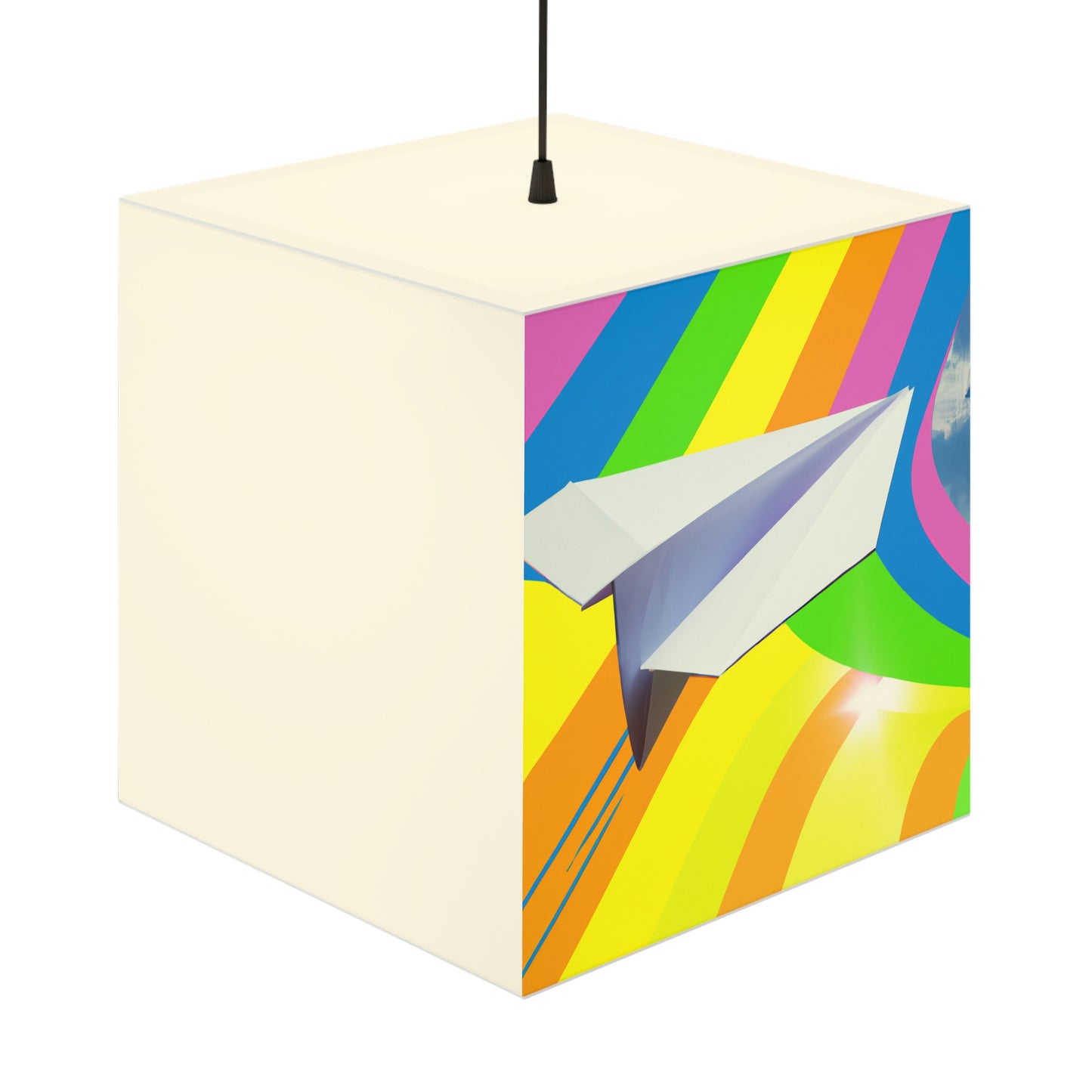 "A Flight of Color" - The Alien Light Cube Lamp