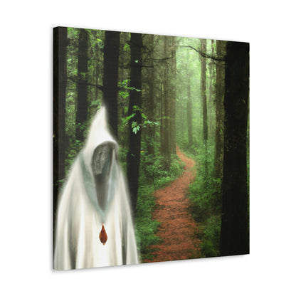 The Mysterious Forest Guide - The Alien Canva