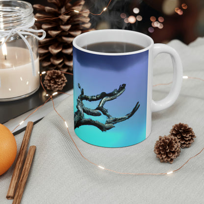 "Alone Against the Storm" - The Alien Taza de cerámica 11 oz