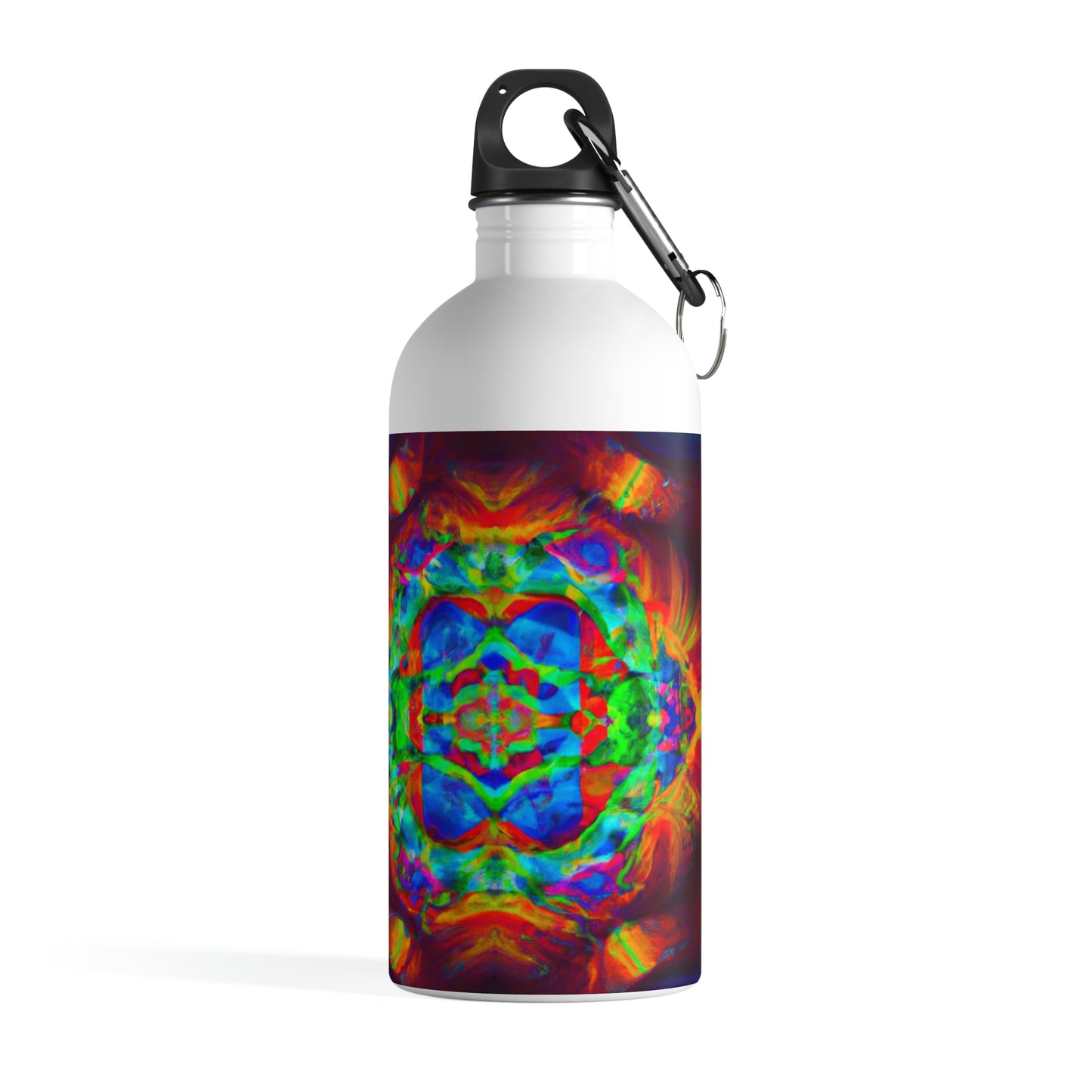 "Unendliches Kaleidoskop" - Die Alien-Wasserflasche aus Edelstahl