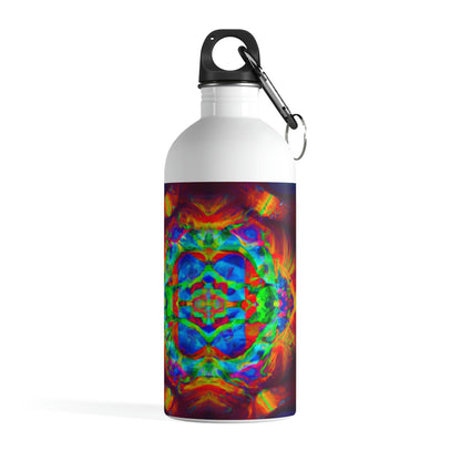 "Unendliches Kaleidoskop" - Die Alien-Wasserflasche aus Edelstahl