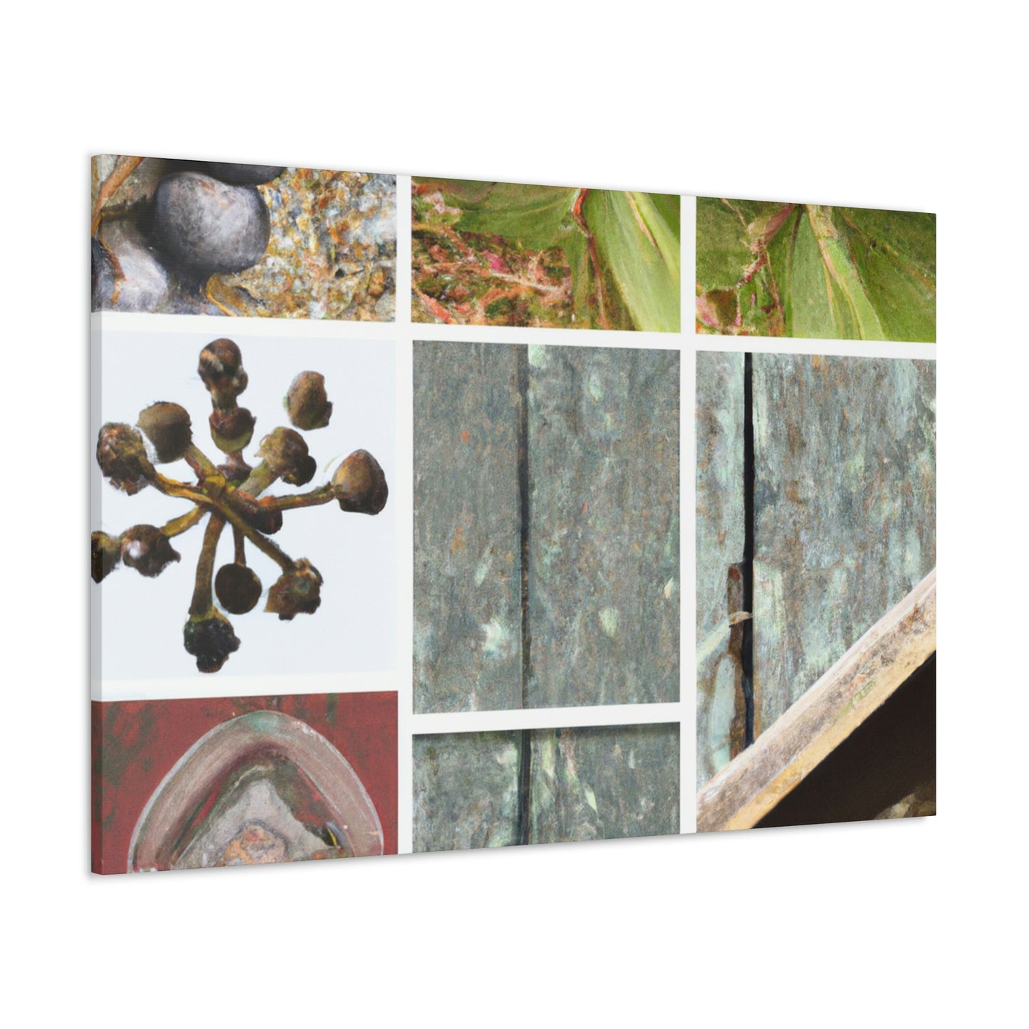 "Nature's Treasures: Celebrating the Beauty of Everyday Objects" - Canvas