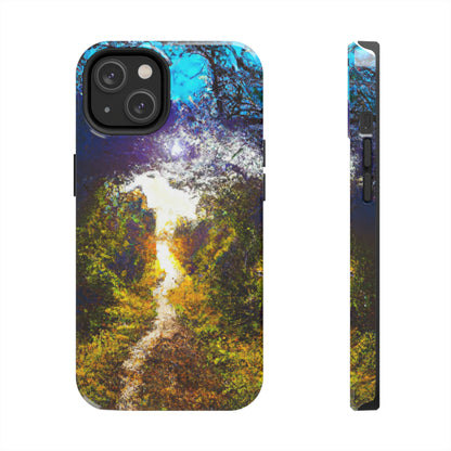 "A Beam of Light on a Forgotten Path" - The Alien Tough Phone Cases