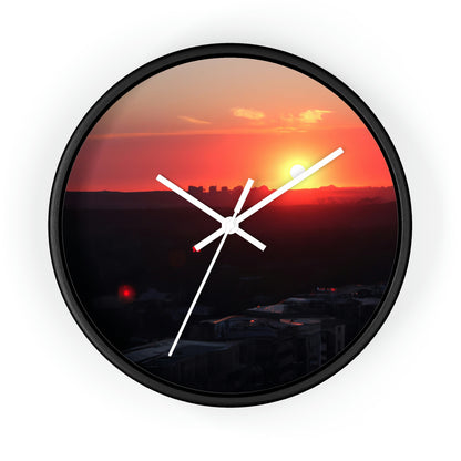 "The Last Light of a Forgotten City" - The Alien Wall Clock