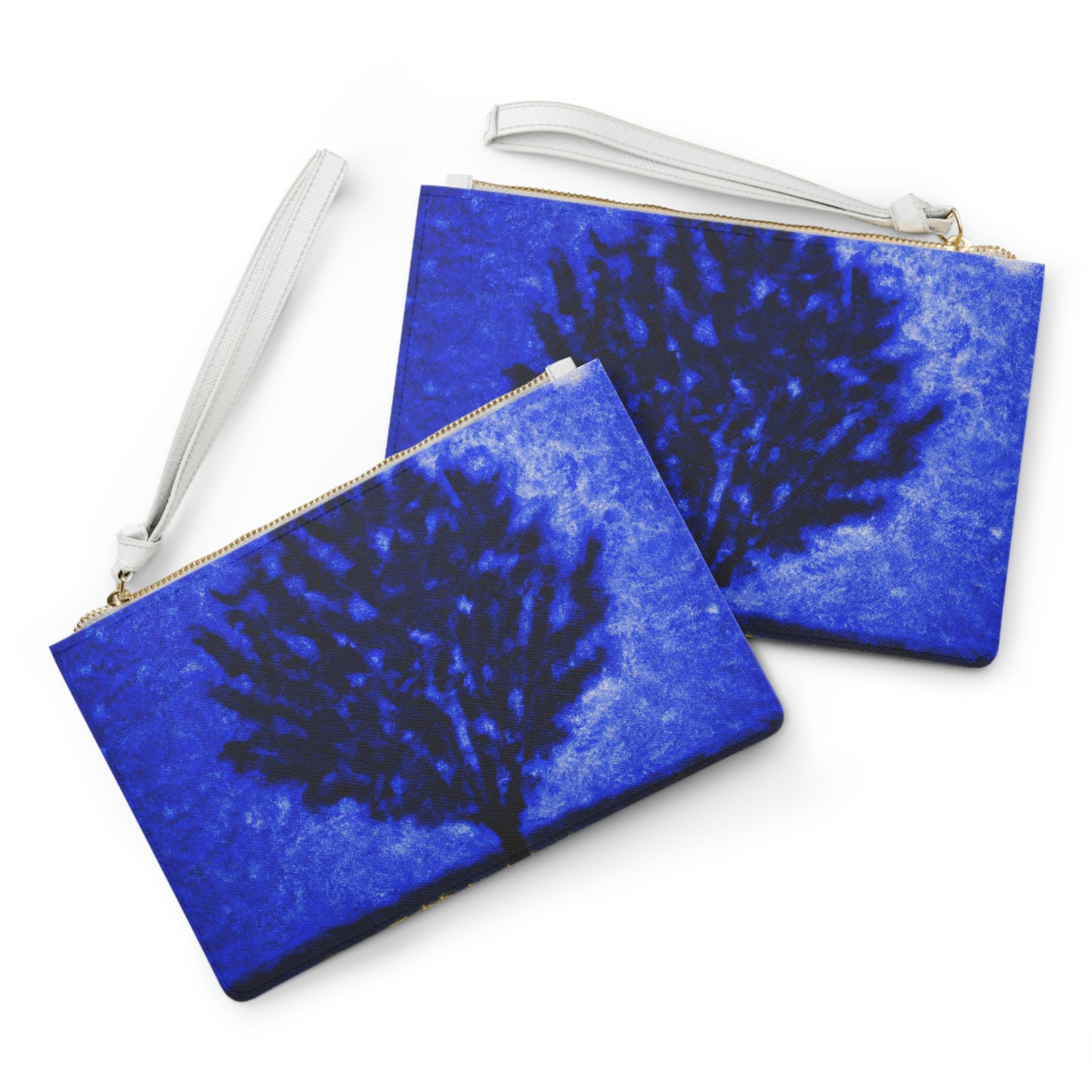 "Un árbol azul solitario en el campo de la luz de la luna" - The Alien Clutch Bag