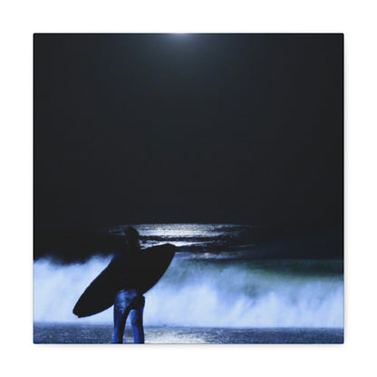 Moonlit Surfing Revelations - The Alien Canva